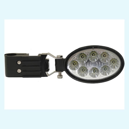 Aftermarket 112529 1800 Lumens LED Work Light w Handrail Bracket Construction Spot Lamp ELJ50-0472